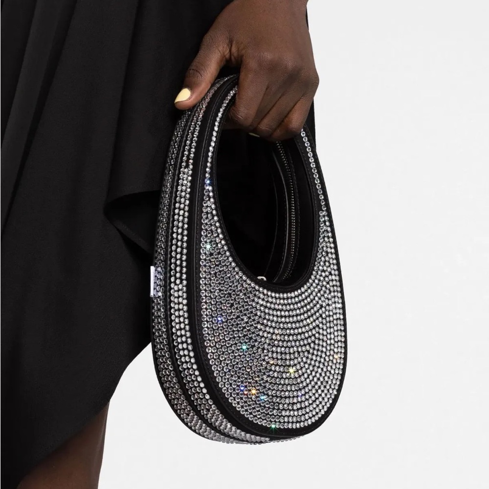 Coperni Swipe Mini Embellished Shoulder Bag